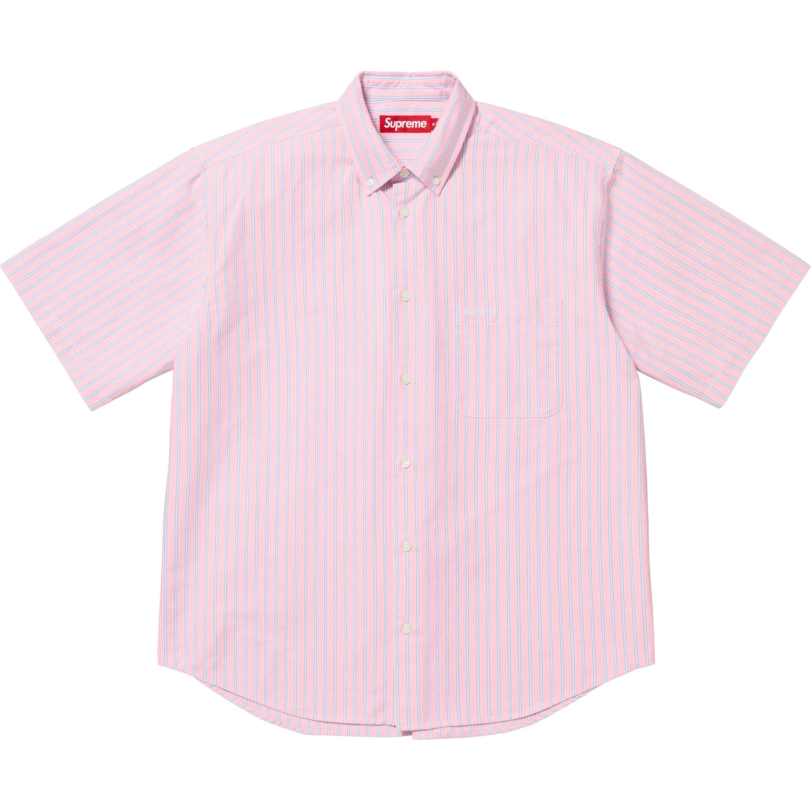 Loose Fit Oxford S/S Shirt view 8